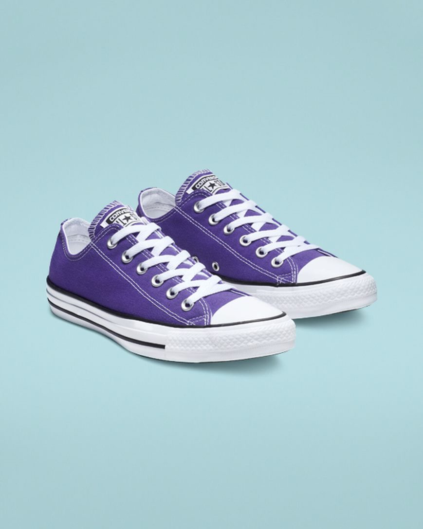 Dámské Boty Nízké Converse Chuck Taylor All Star Classic Fialové | CZ MCHX23